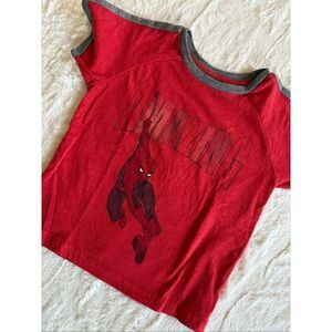 Marvel Spider-Man Short Sleeve Shirt Size 4T